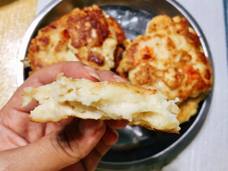 土豆鸡肉饼