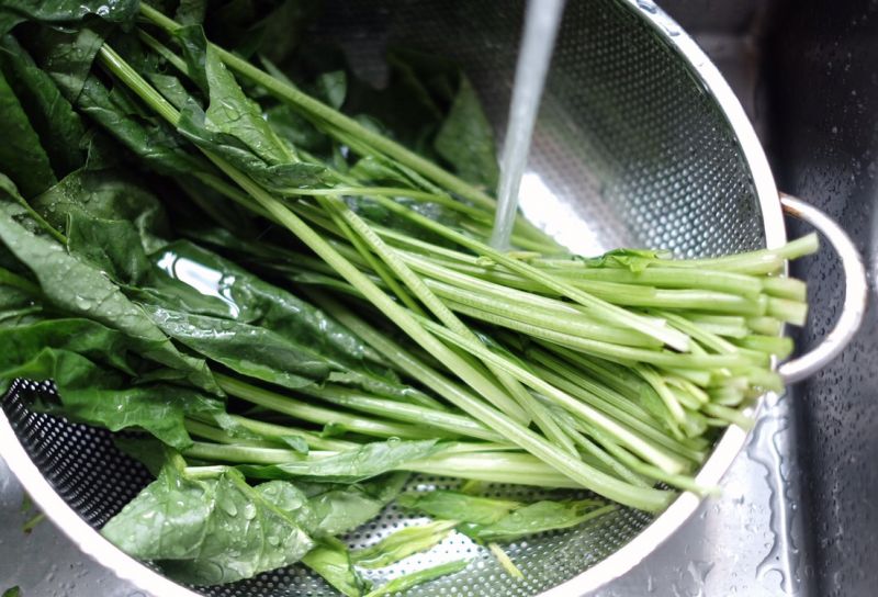【好好吃菜】麻油菠菜的做法_菜谱大杂烩