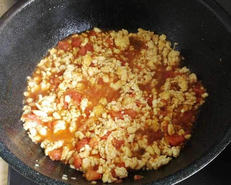 第3步(西红柿鸡蛋酱的做法)