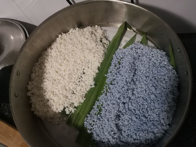 第1步(芒果糯米饭的做法)