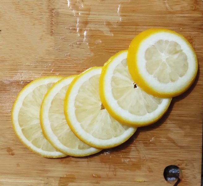 第4步(柠檬片的做法)