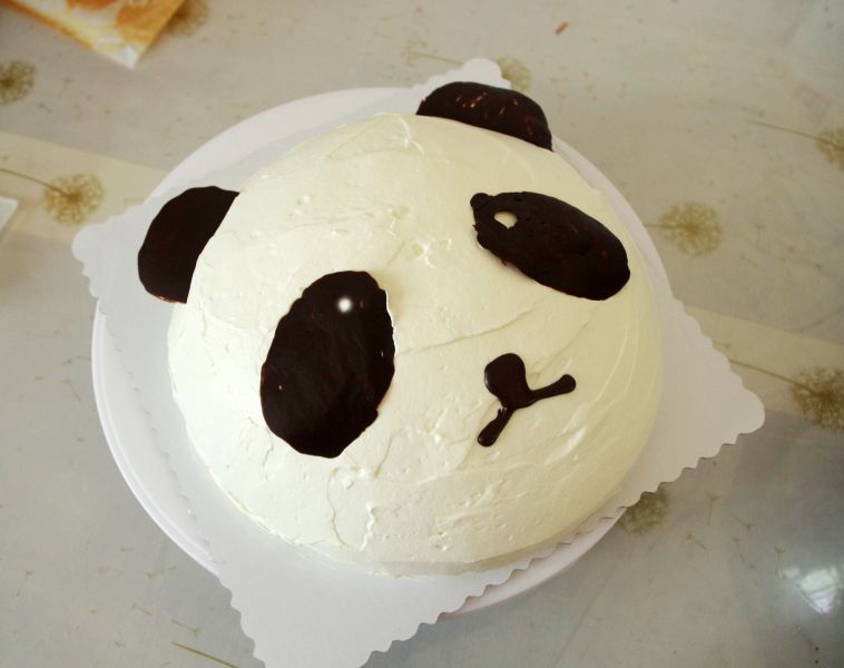 熊猫蛋糕-原创成品图
