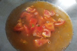 第4步(西红柿蛋汤的做法)