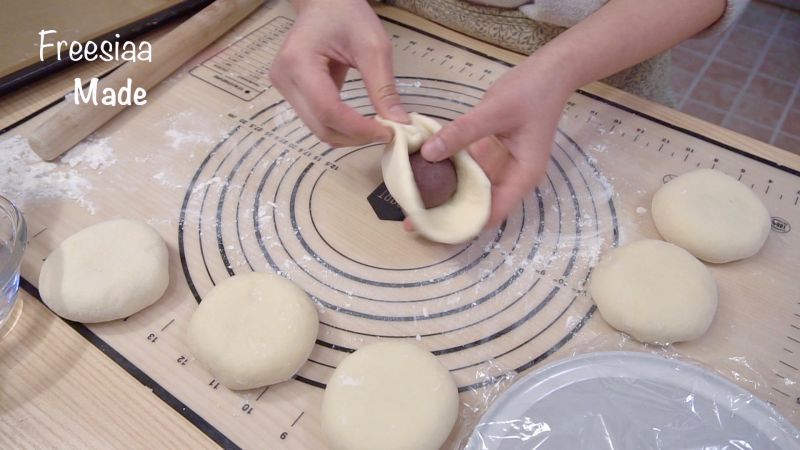 第11步(视频食谱～日式红豆包的做法)