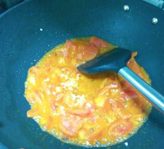 第16步(西红柿炒鸡蛋的做法)