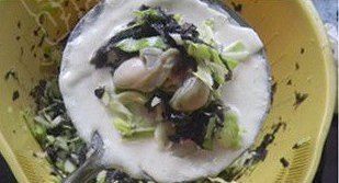 第8步(紫菜海蛎饼的做法)