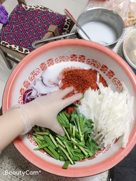 第7步(韩式泡菜的做法)