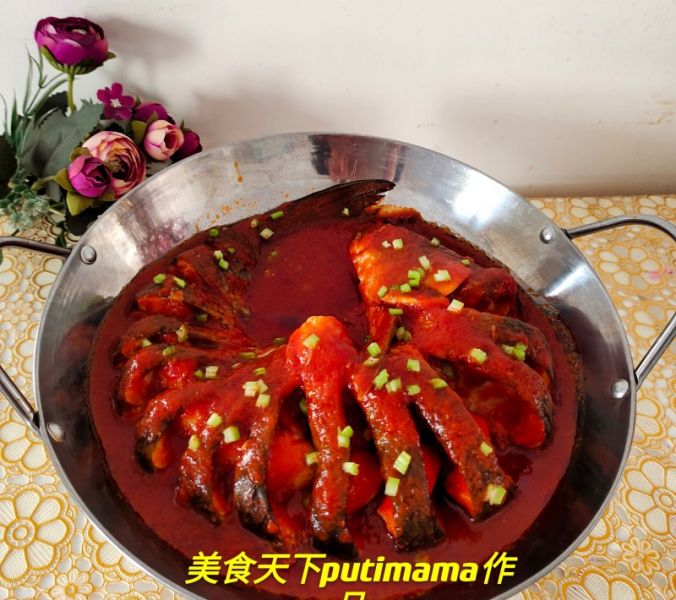 新春盛宴——创意番茄红鱼成品图