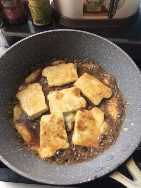 第5步(家常菜—煎豆腐的做法)