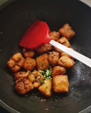 第6步(油豆腐酿米丸子的做法)