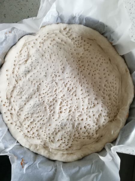 第1步(普通面粉做披萨的做法)