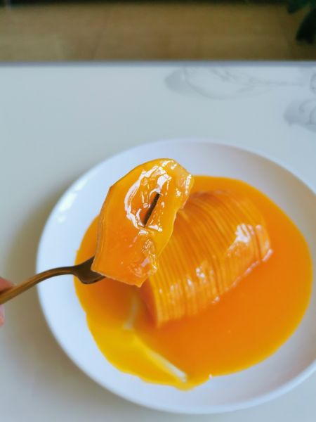 橙汁木瓜成品图
