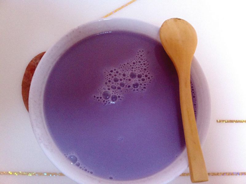 第4步(紫薯豆浆的做法)