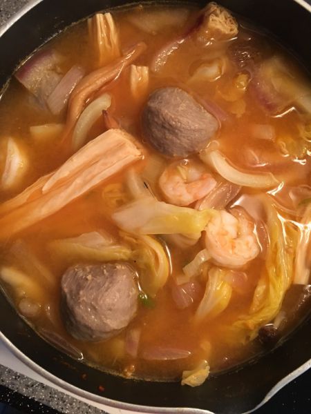 简单又美味的韩式大酱汤成品图