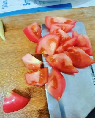 第1步(西红柿蛋汤的做法)