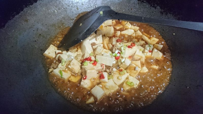 第8步(麻婆豆腐的做法)