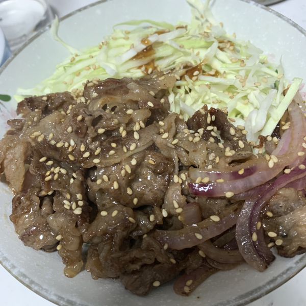 第3步(日式牛肉饭的做法)