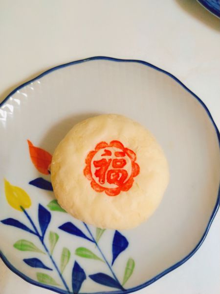 苏式五仁月饼成品图