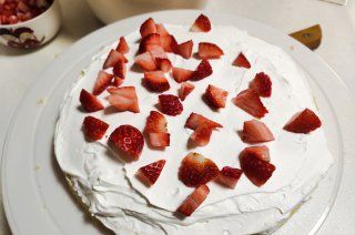 第16步(草莓蛋糕的做法)