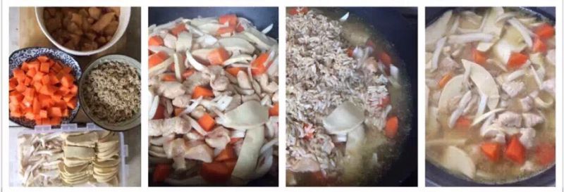 第2步(鸡胸肉杂蔬糙米焖饭的做法)