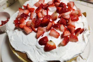 第18步(草莓蛋糕的做法)