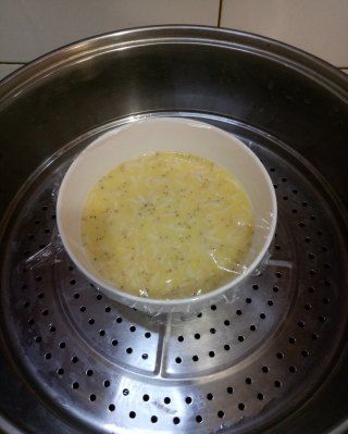 第6步(虾米蒸蛋的做法)