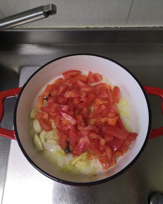 第12步(西红柿炖牛腩的做法)