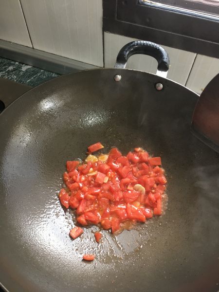 第3步(蕃茄有机花菜的做法)