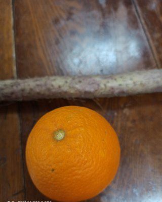 第1步(橙汁山药的做法)