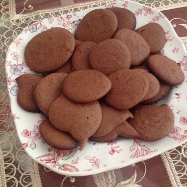 第8步(黑巧克力饼干的做法)