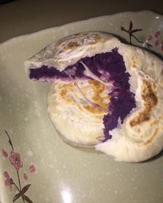 第9步(紫薯芝士饼的做法)