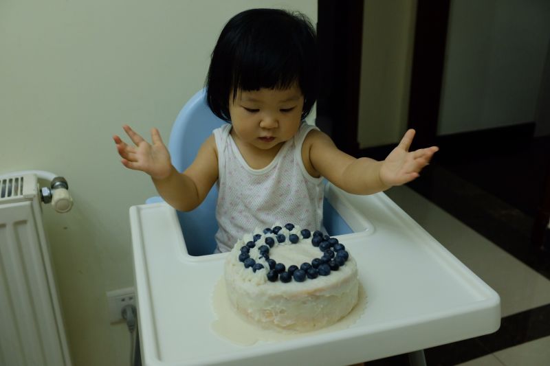 第14步(周岁生日蛋糕（无糖版）的做法)