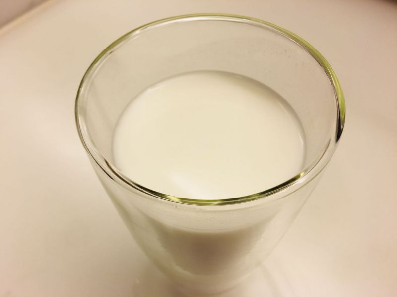 自制香浓纯椰奶#豆浆机版成品图