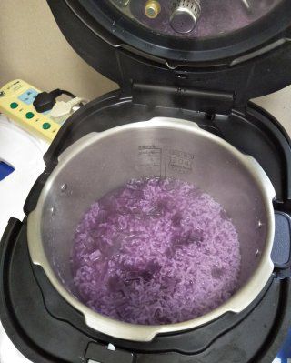 第6步(紫薯粥的做法)
