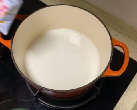 第2步(牛奶芒果布丁（白凉粉版）的做法)