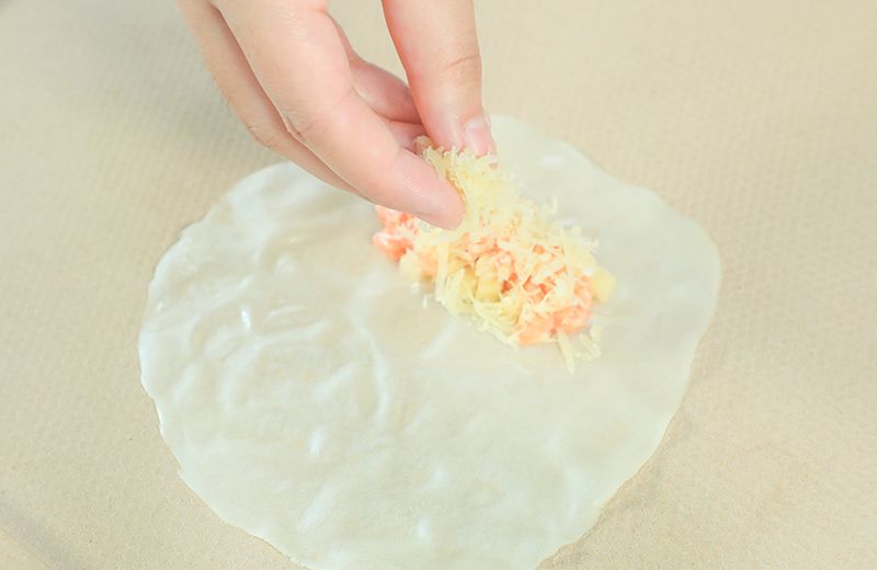 第10步(三文鱼奶酪卷的做法)
