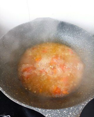 第12步(鲍鱼蛤蜊番茄疙瘩汤的做法)