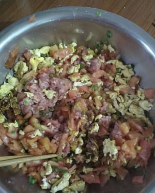 第8步(西红柿水饺的做法)