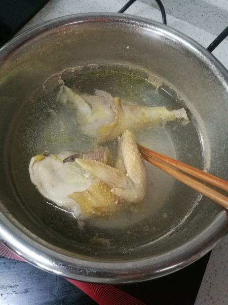 第1步(6.鸡肉（鸡腿肉）粥的做法)