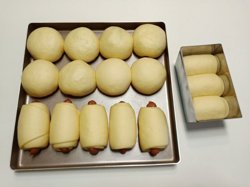 第6步(一次发酵手撕小面包的做法)