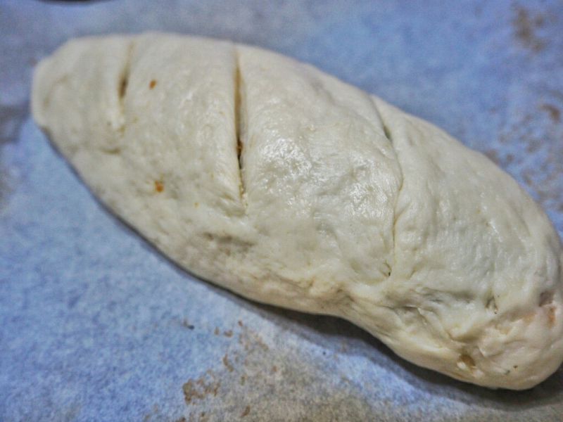 第5步(紫菜肉松面包的做法)