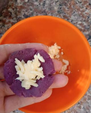 第9步(紫薯仙豆糕的做法)
