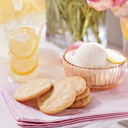 柠檬玉米面饼干 Lemon-Cornmeal Cookies成品图