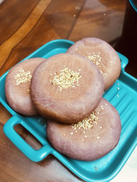 第3步(紫糯米面包的做法)