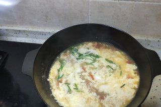 第12步(西红柿鸡蛋汤的做法)