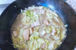 第10步(猪肉白菜炖粉条的做法)