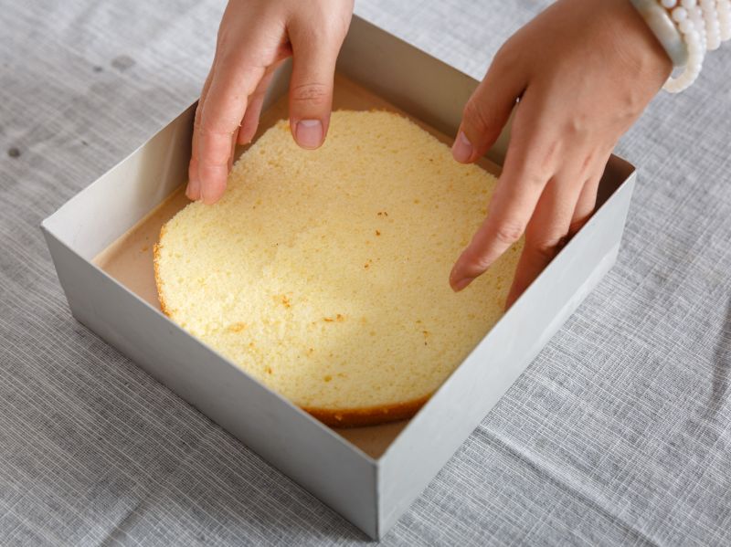 第10步(KitchenAid|摩卡冻芝士蛋糕的做法)