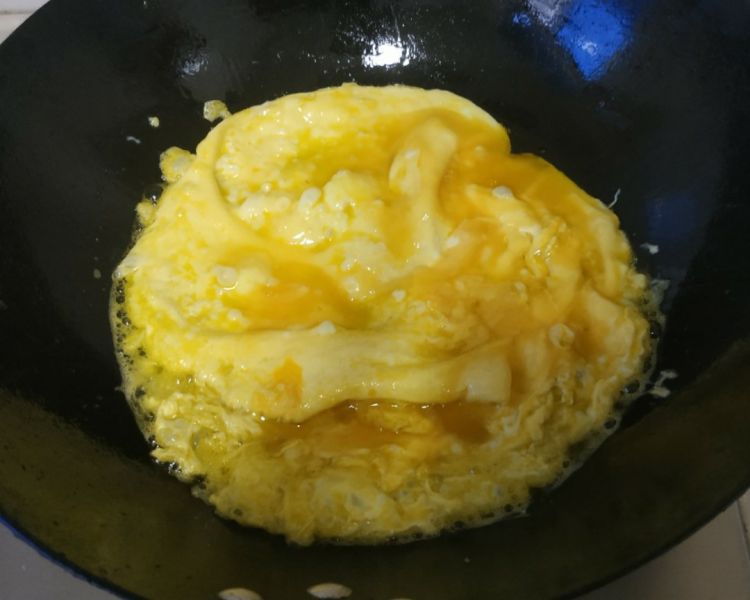 第4步(黄瓜炒鸡蛋的做法)