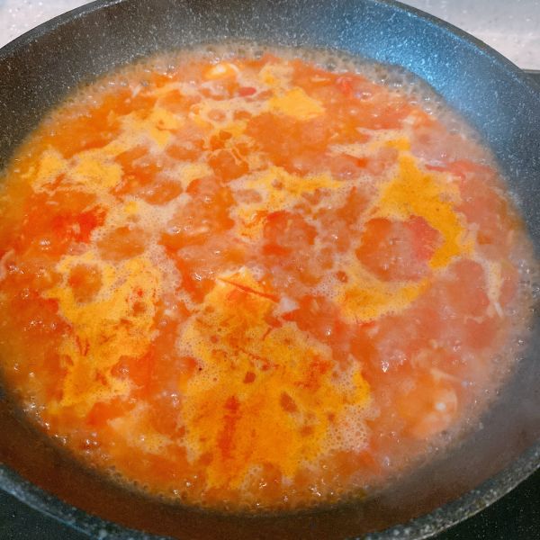 第8步(番茄虾仁蔬菜汤（万能蔬菜汤、低脂高营养）的做法)