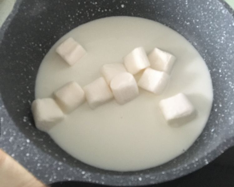第6步(棉花糖牛奶布丁的做法)